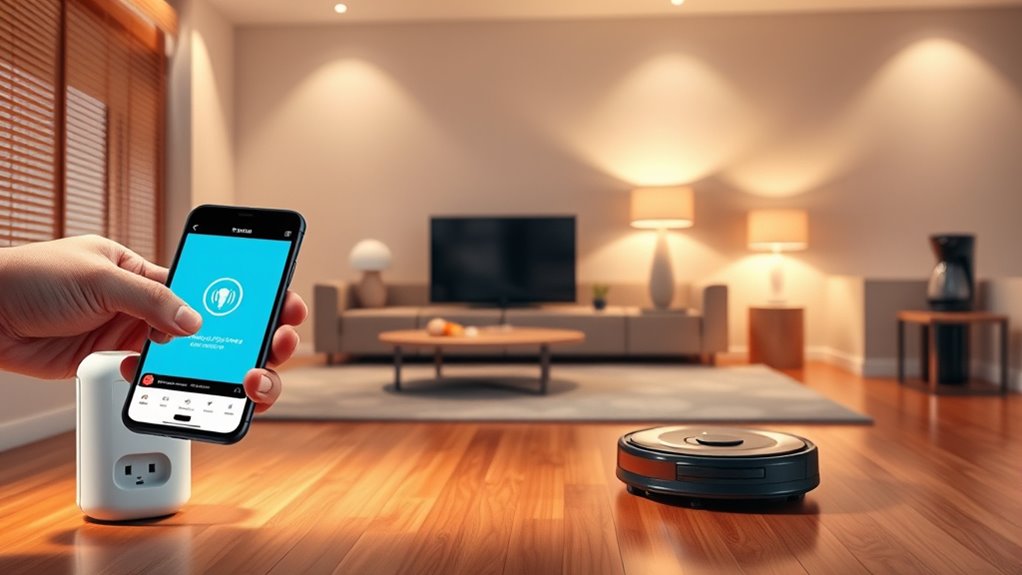 voice controlled smart device setup