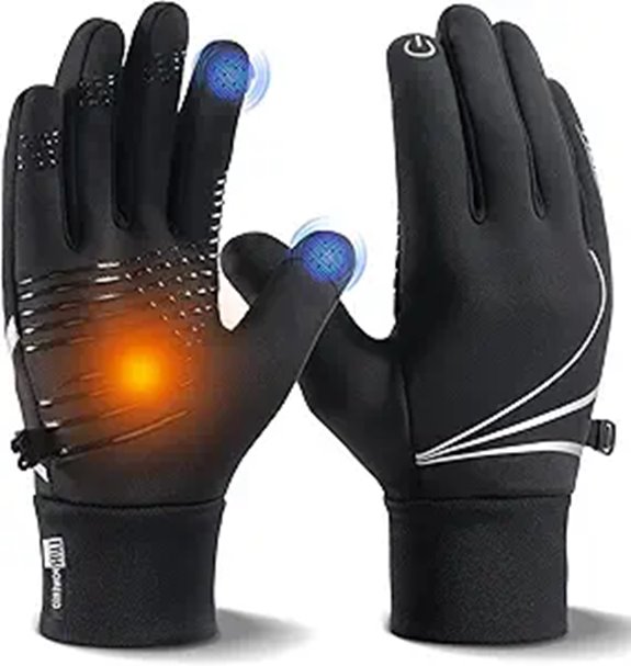 Winter Touchscreen Thermal Gloves for Men & Women