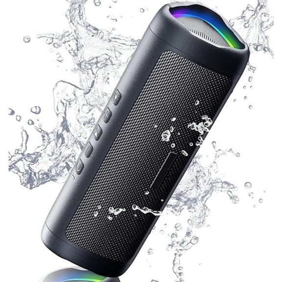 Bluetooth Waterproof Wireless Speaker with 20H Playtime