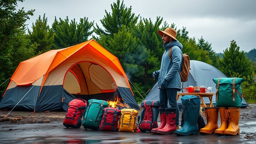 waterproof breathable moisture wicking gear