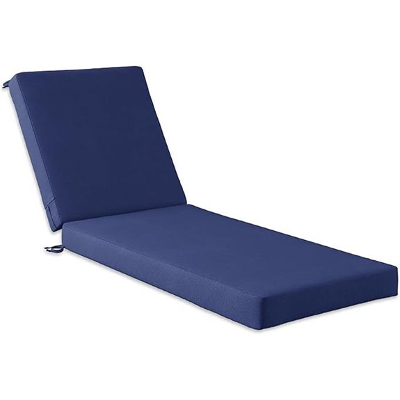 Codi Outdoor Lounge Chair Cushion Waterproof Midnight Blue