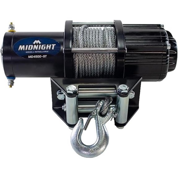 VIPER Midnight 4500lb Waterproof Wireless Winch
