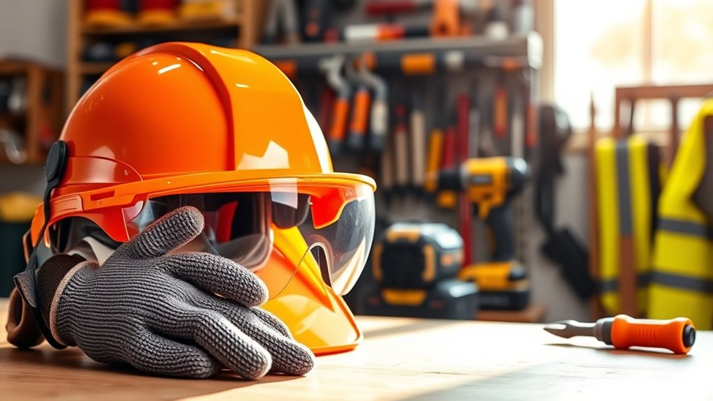 wear safety gear consistently