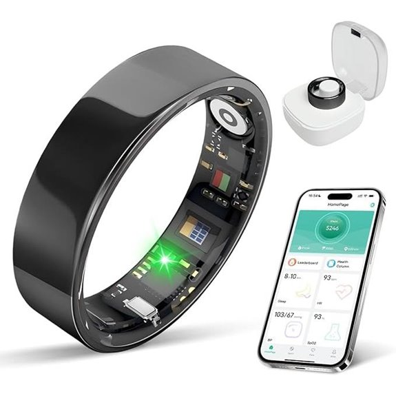 Smart Ring Fitness Tracker for Women & Men