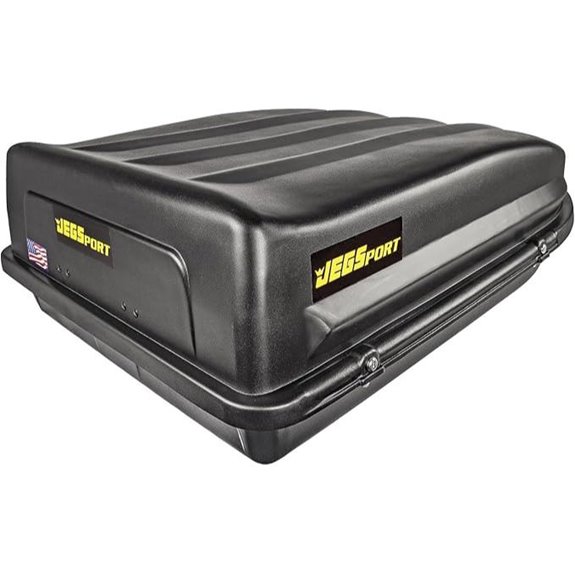 JEGS Roof Cargo Carrier 18 Cu Ft Weatherproof