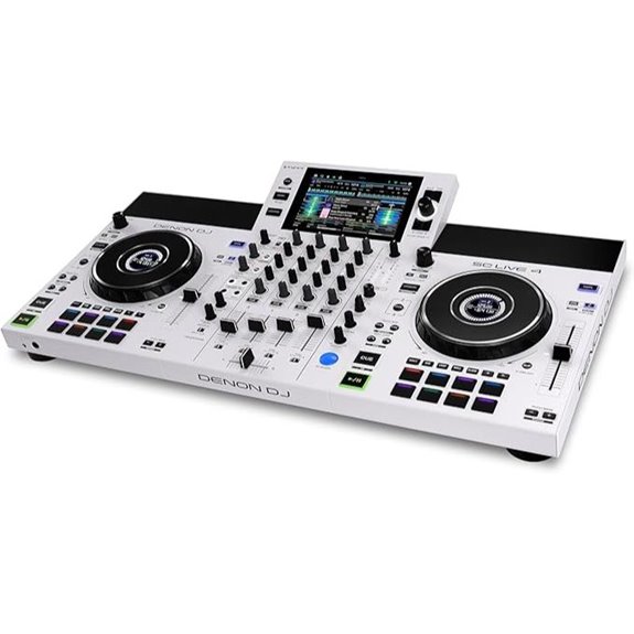 Denon DJ SC LIVE 4 White Standalone DJ Controller