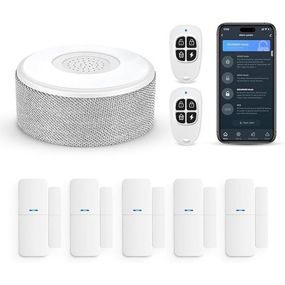 WiFi Home Security Alarm System with Phone Alerts