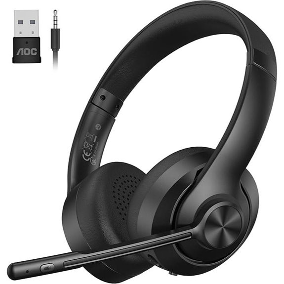 AOC Wireless Bluetooth Headset with Mic