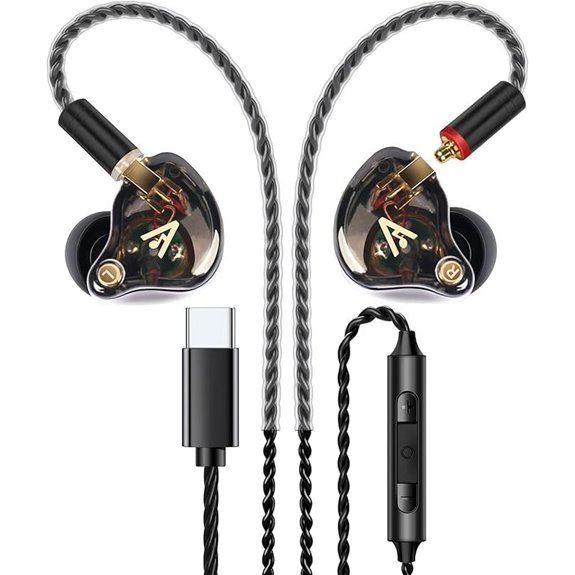 Vibes 202MC USB-C Earbuds with Mic and Deep Bass