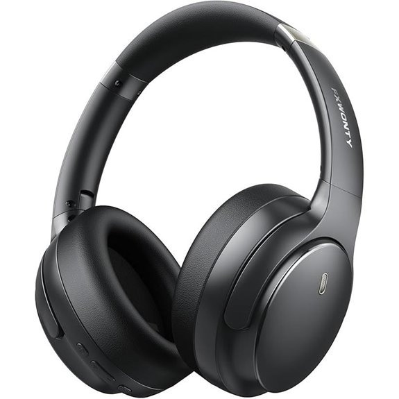 Hybrid Noise Cancelling Wireless Headphones with Long Battery