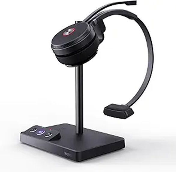 Yealink WH62 DECT Wireless Mono Headset with Mic