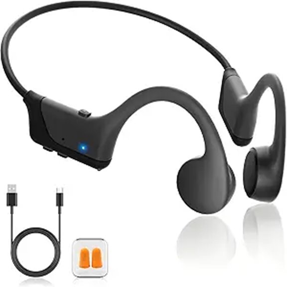 Bluetooth Bone Conduction Headphones Sweatproof & Waterproof
