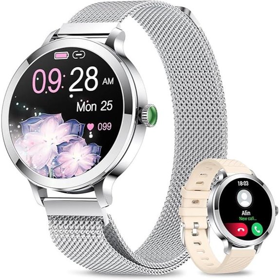Smart Watches for Women with Heart Rate and Waterproof
