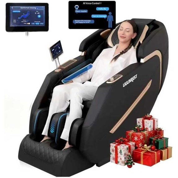 4D Full Body Massage Chair with Zero Gravity Heat