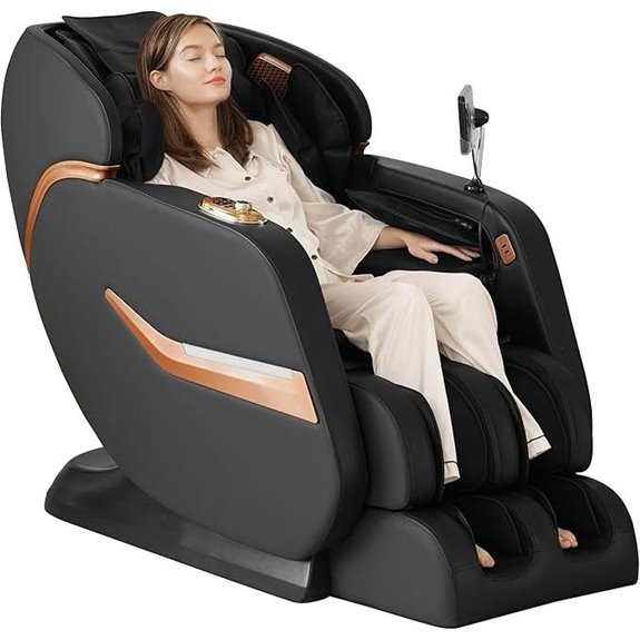 4D Zero Gravity Massage Chair with Voice Control