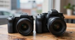 camera comparison mirrorless versus dslr
