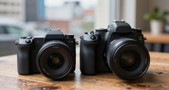 camera comparison mirrorless versus dslr