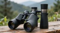 comparing binoculars and scopes