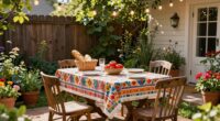 create inviting outdoor dining areas