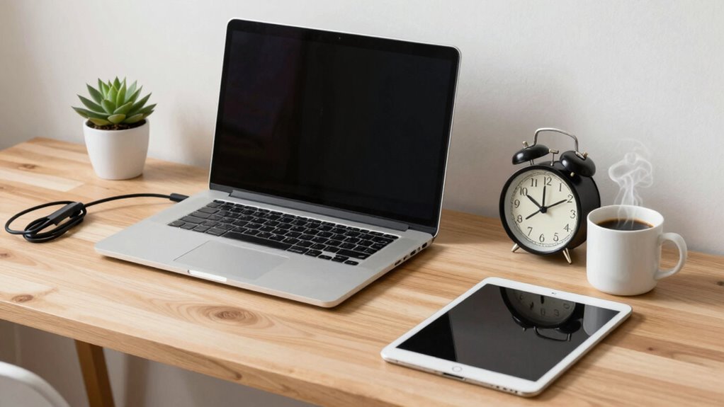 digital detox and reorganization