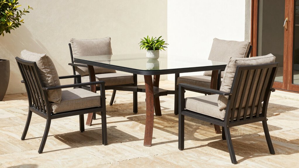 durable stylish low maintenance outdoor furniture