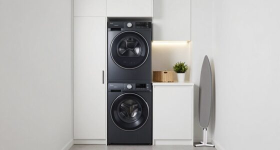 efficient and organized laundry space