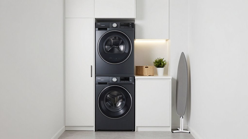 efficient and organized laundry space