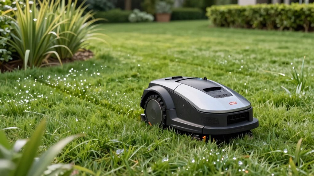 efficient autonomous lawn maintenance