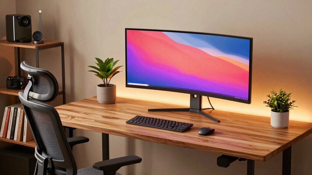 efficient ergonomic wireless workspace