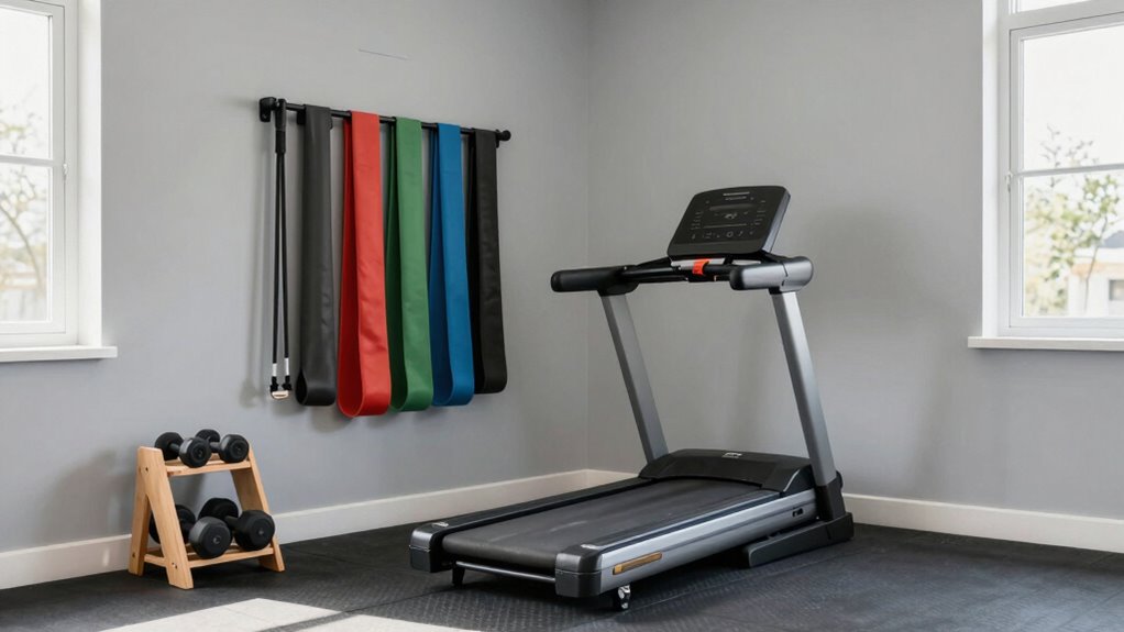 efficient space saving workout design