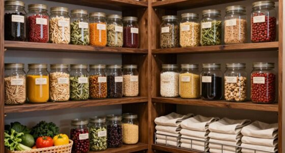 efficient storage for essentials