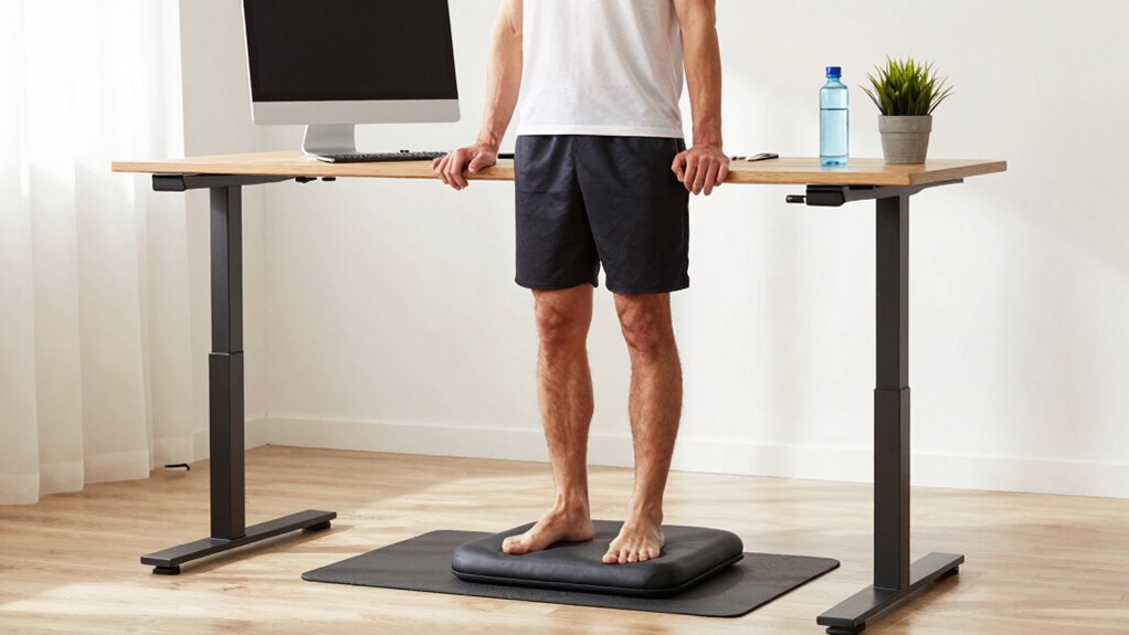 ergonomic standing desk habits