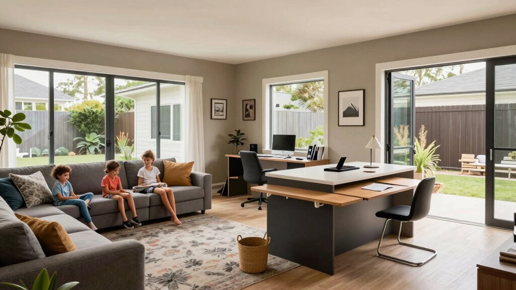 flexible multifunctional living spaces