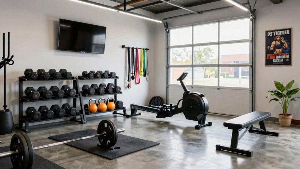 garage gym setup and maintenance