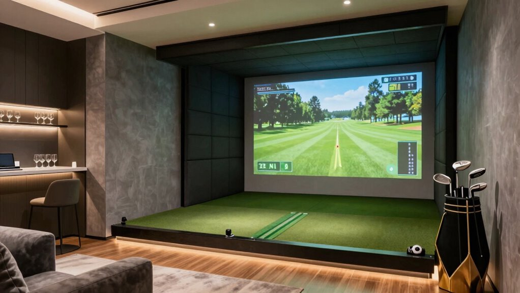 home golf simulator integration