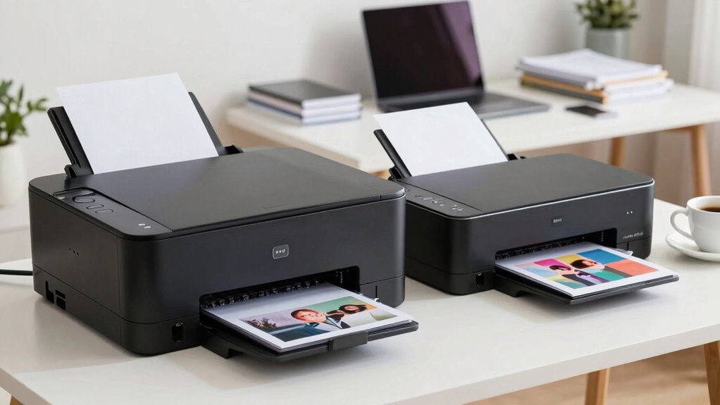 laser speed inkjet color