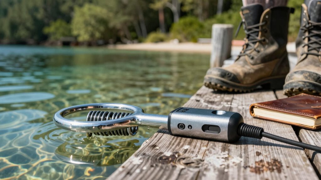 metal detecting beyond beaches