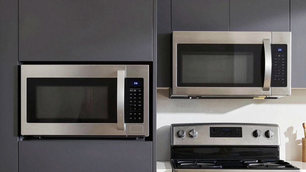 microwave placement options comparison