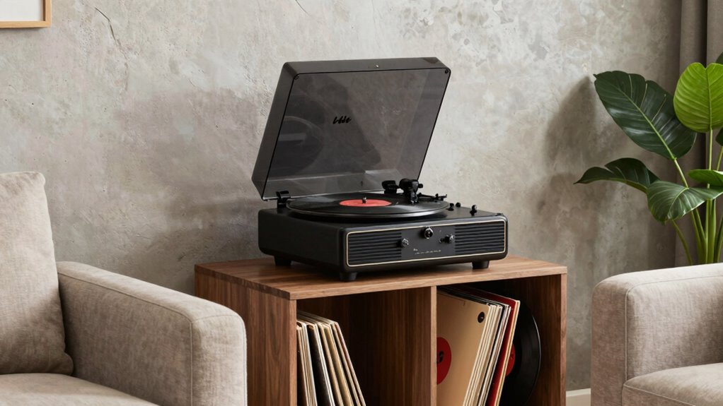 modern home record players