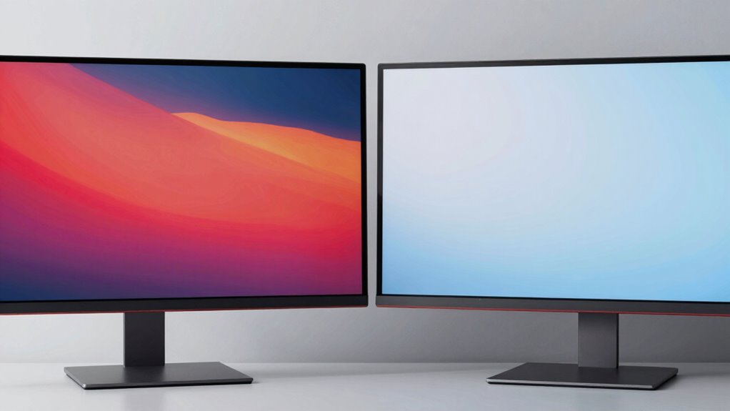 monitor shapes comparison