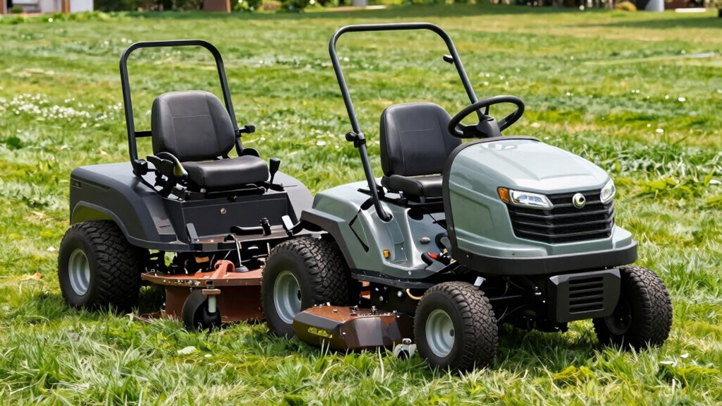 mower types comparison overview