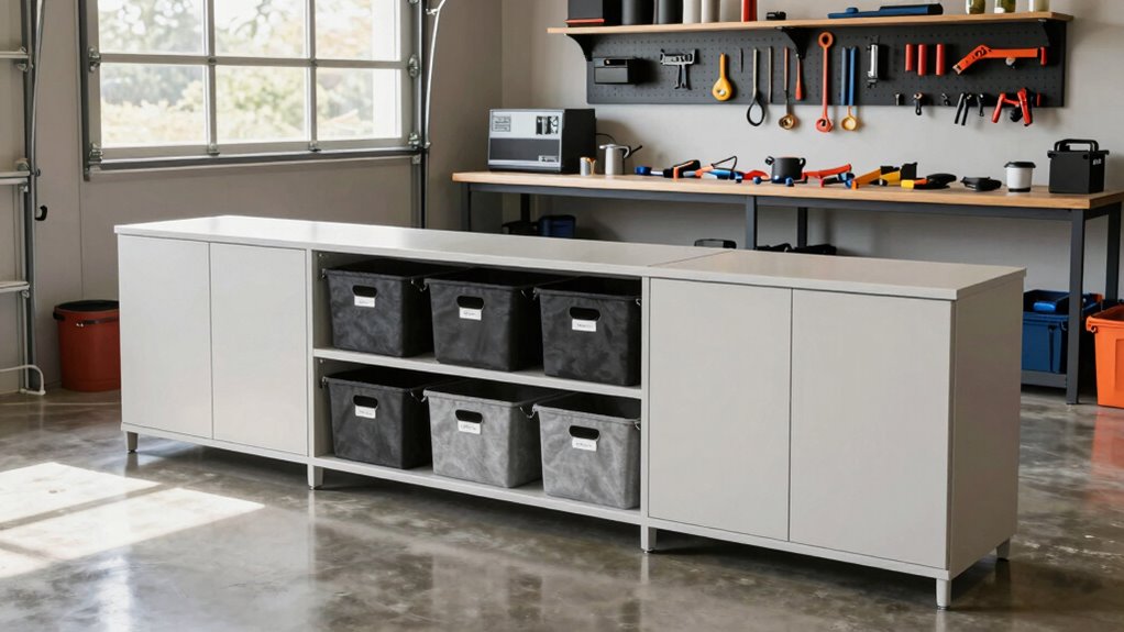 optimize garage storage space