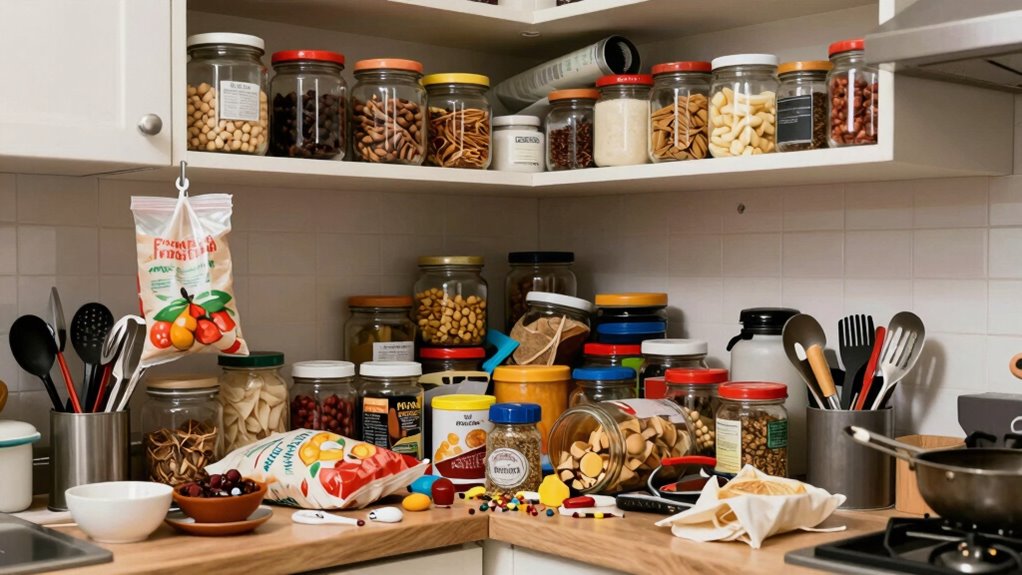 optimize kitchen storage space