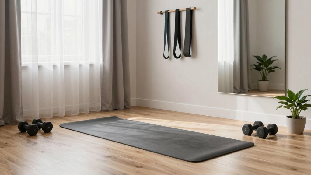 optimize small workout area