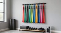 organize home fitness equipment