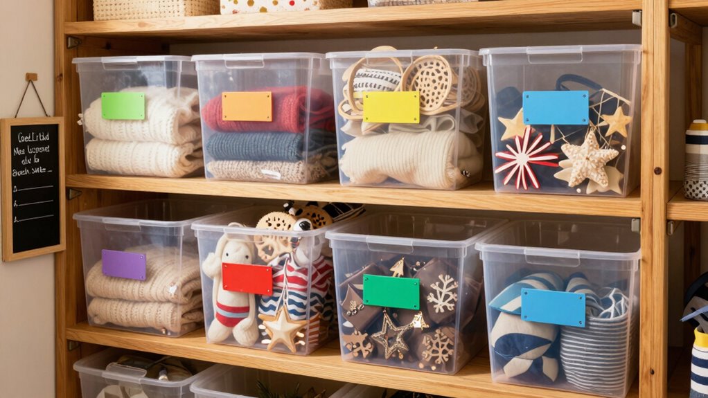 organize label inventory routines