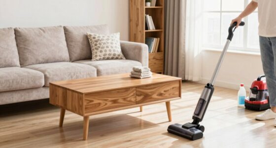 organized cleaning routines maintain cleanliness