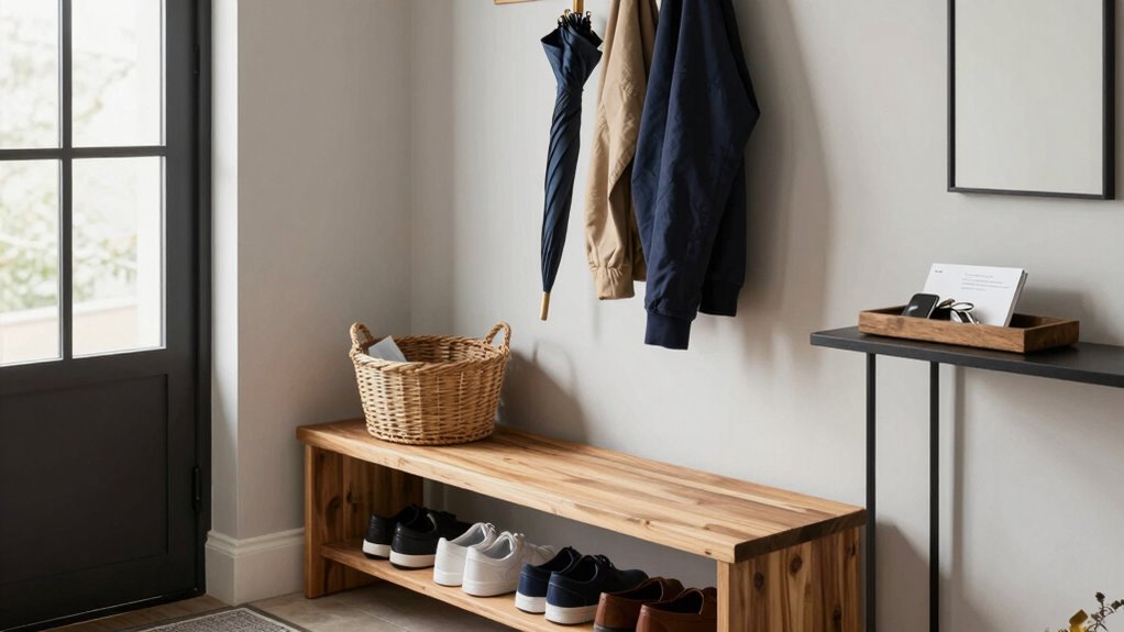 organized entryway clutter solutions