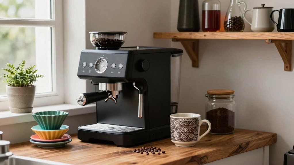 organized fresh accessible coffee station