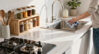organized kitchen reset habits